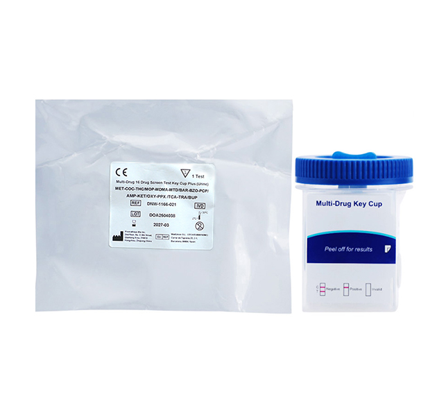 16 drug test kit with urine hold